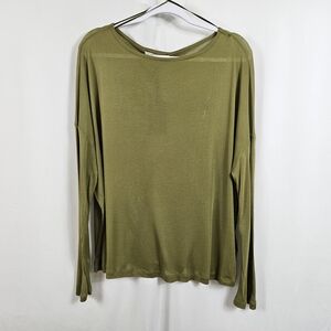 NWT AllSaints Francesco Rita Tee in Olive Branch Green - Size M